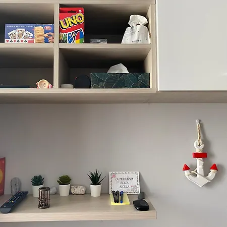 아파트 La Terrazza Bella Sicula